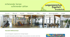 Desktop Screenshot of langwiesenschule.de